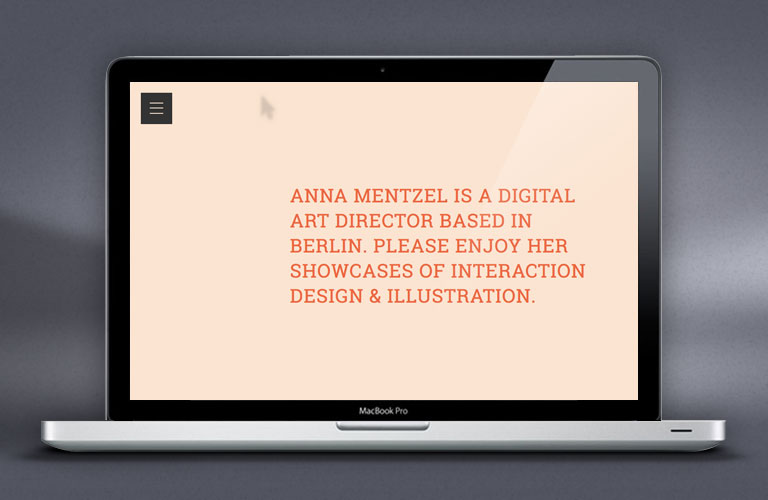 Anna Mentzel - Portfolio